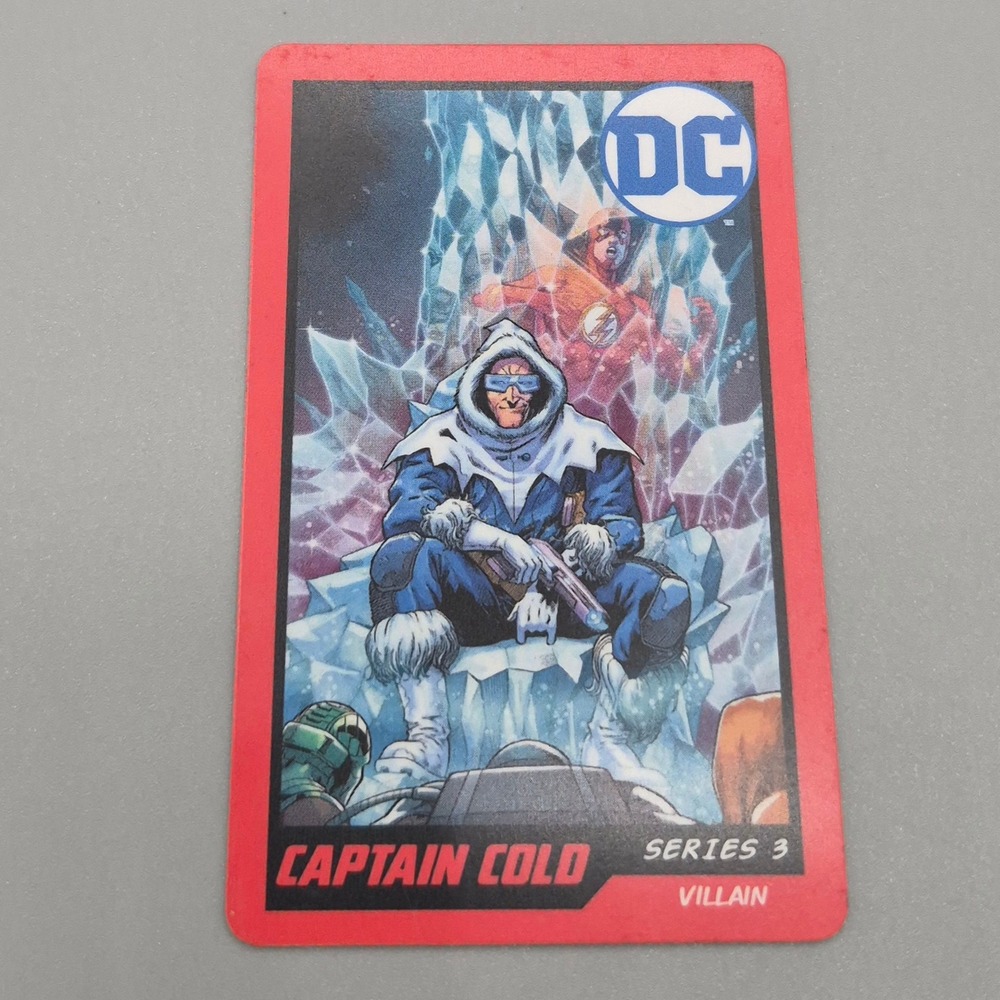 DC Comics Captain Cold Series 3 Villain Trading Card Leonard Snart‎ 011 2020